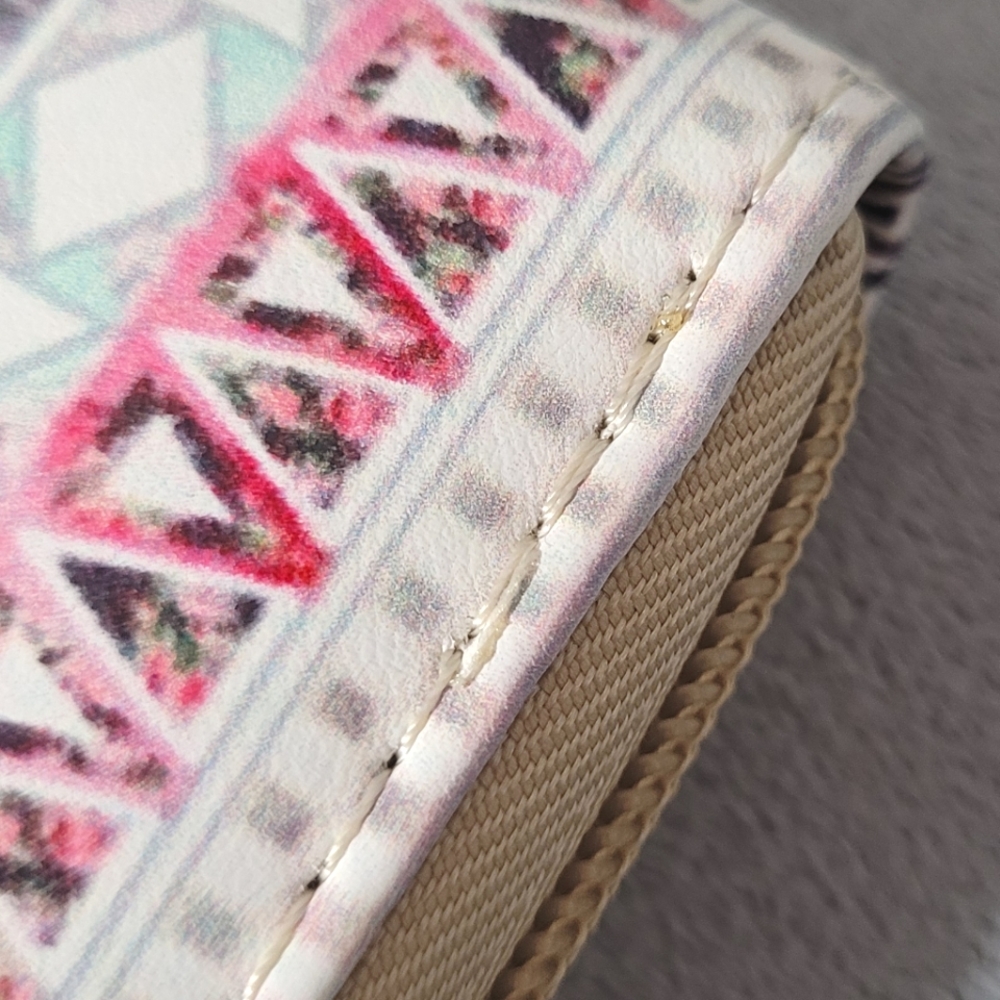 Patterned Zip-Around Wallet - Picture 16 of 16